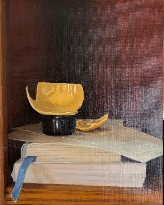 Still Life With Cordial and Books / Not Cordial